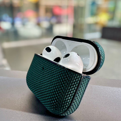 COVER PREMIUM NYLON VERDE AIRPODS
